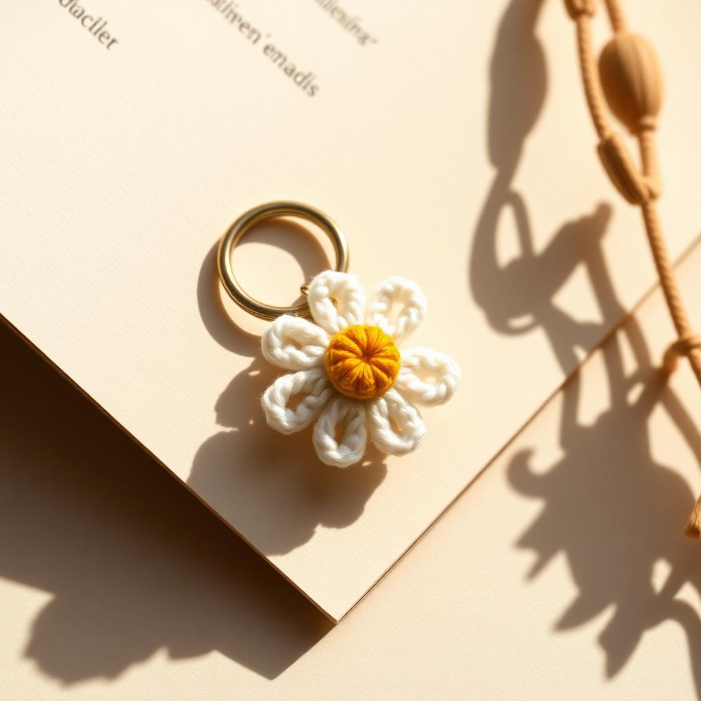 Daisy Keychain